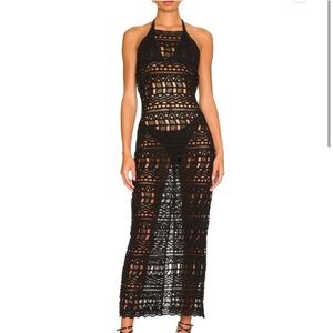 Rumer Inez maxi crochet dress